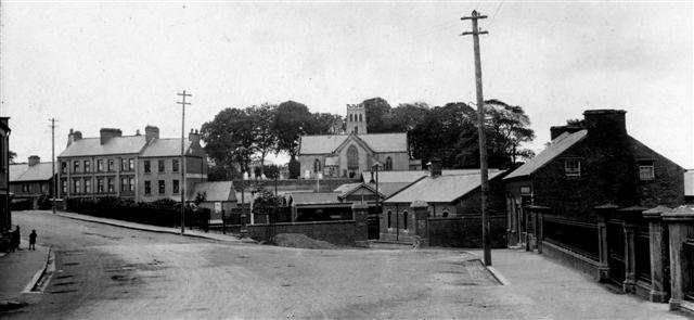 The old railway bridge in Limavady