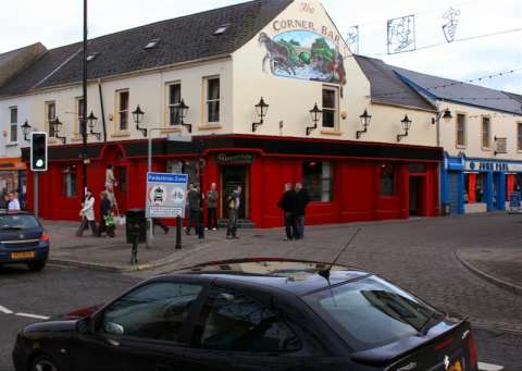 The red corner bar in Limavady