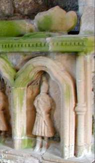 Detail of O'Cahan's tomb