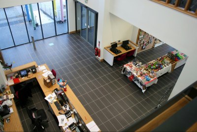 Recetion of the new civic centre in Limavady