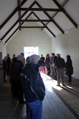 The womens dormitory in the Limavady Workhouse
