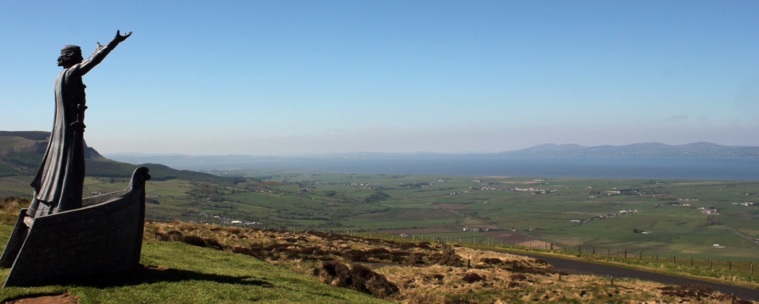 The view from the Ballyhackett viewing point
