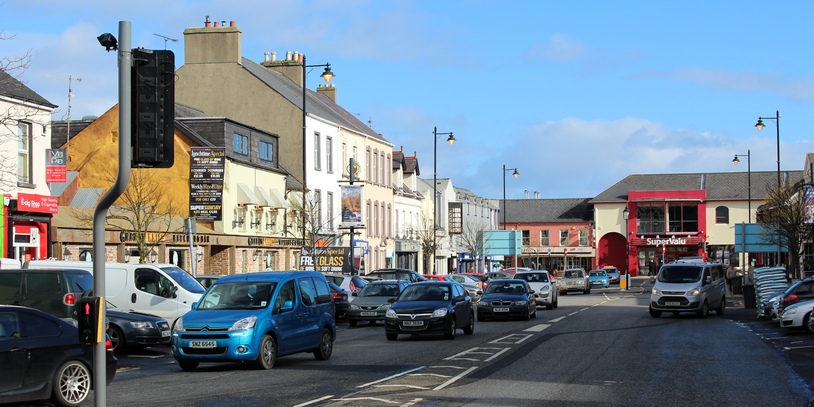 Looking up Catherine Street