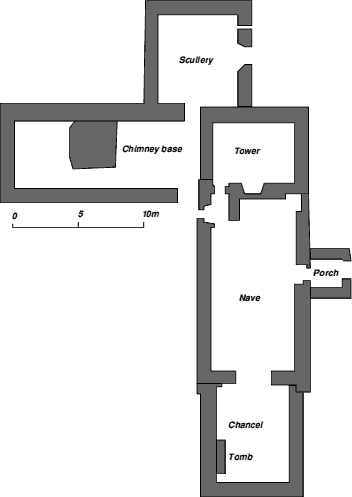Map of Dungiven Priory
