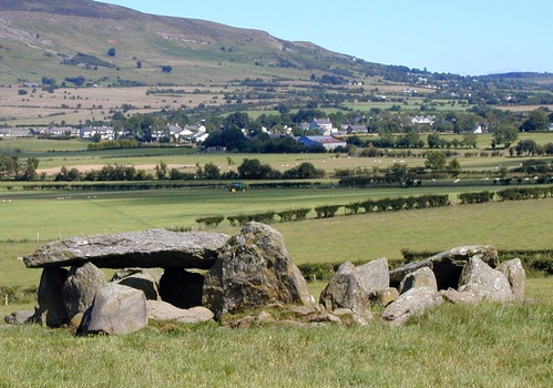 The Carrick East dolmen near Limavady