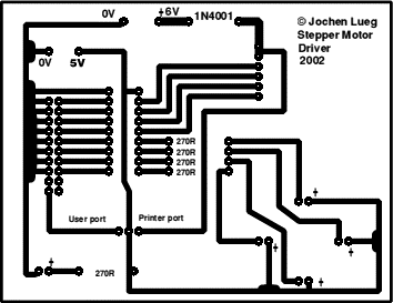 The pcb layout