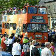 A busload of children
