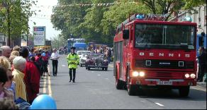 Start of the parade