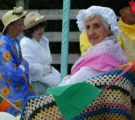 A Lady in  costume