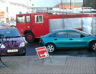 A crazy traffic sign
