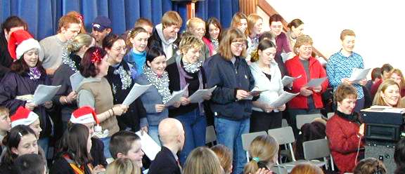 A sing song for the end of the year