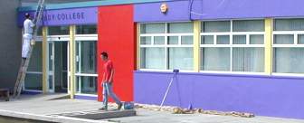 The new coat of colour