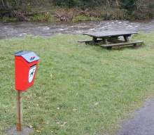The doggy bin