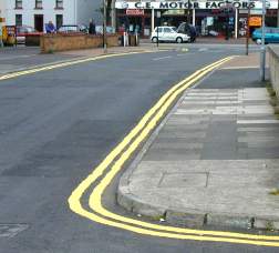 Yellow lines