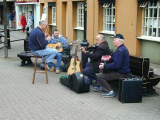 An Irish band