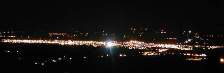 Night view of Limavady