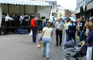 A brass band