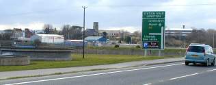 Central entrance to Limavady