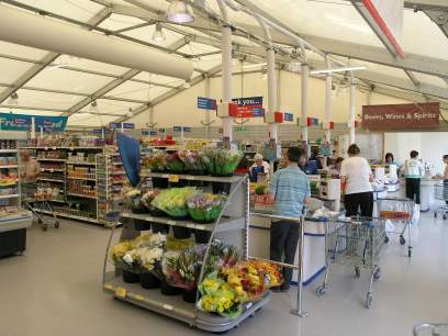 Tesco's old shop
