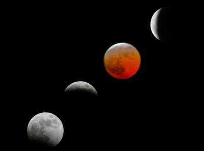 A lunar exlipse