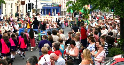 The crowd