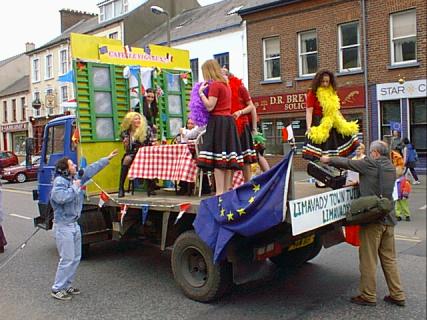 A float
