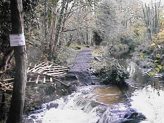 Where is the bridge?