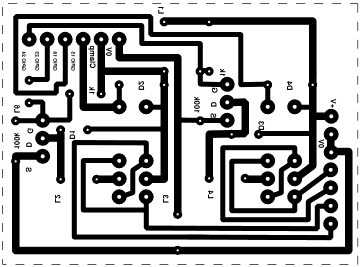 The pcb layout