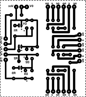 The pcb layout