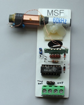 The MSF clock project