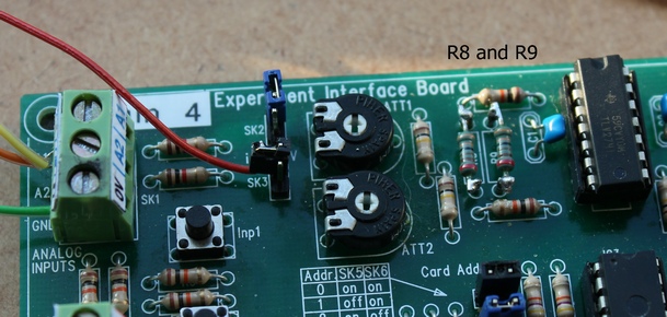 The ADC input section