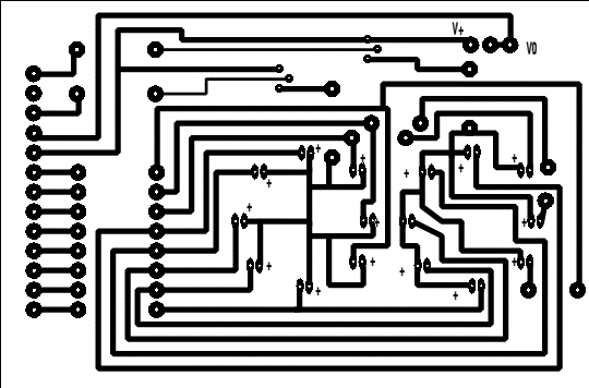 The pcb layout