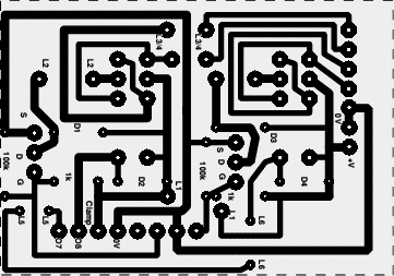 The pcb layout
