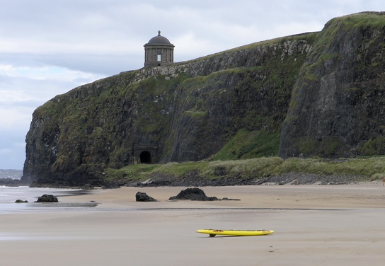 The bishop's surfboard