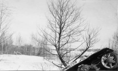 German soldiers in the snow