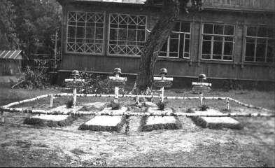 Four war graves