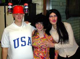 Two birds and a drunk
