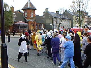 Into Main Street again